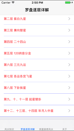 风水知识大全iPhone版截图1