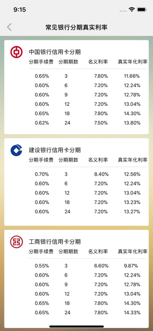 真实贷款利率iPhone版截图10