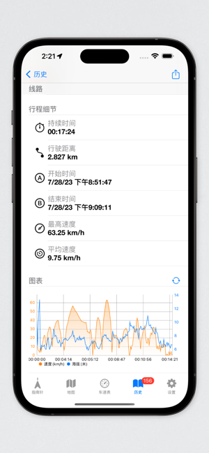 GPS车速表和指南针iPhone版截图7