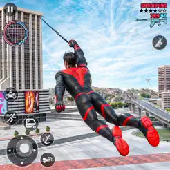 Grand超级英雄黑帮犯罪都市:惊人蜘蛛绳索英雄游戏iPhone版