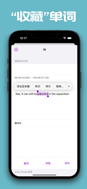 SRT翻译君iPhone版截图4