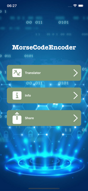 莫斯电码编码器iPhone版截图1