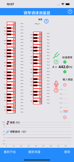 钢琴调律测量机iPhone版截图2