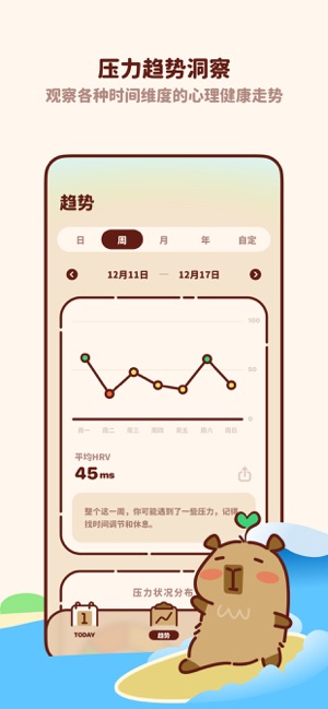 CapyMood轻松水豚iPhone版截图3