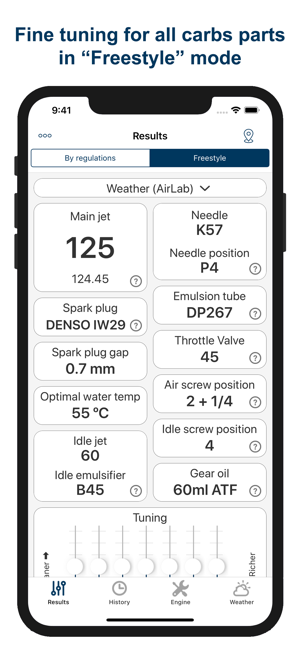 化油器JettingRotaxMaxEVOKartiPhone版截图3