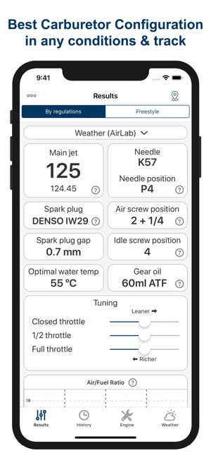 化油器JettingRotaxMaxEVOKartiPhone版截图2