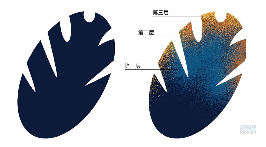 AI+PS教程！教你绘制静谧夜晚下温暖的庭院插画