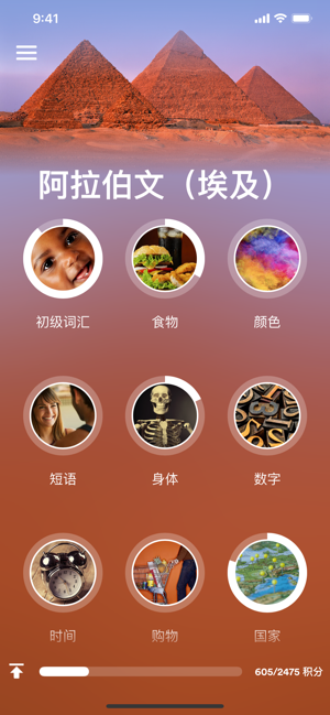 学习阿拉伯语(埃及)iPhone版截图1