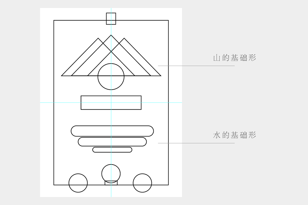 AI教程！绘制单线装饰风格海报