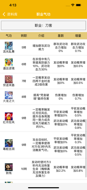 江湖秘籍for热血江湖iPhone版截图4