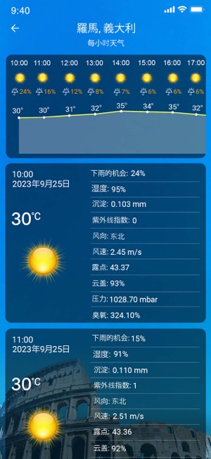 WeatheriPhone版截图8