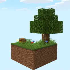 我的世界PE的SkyBlockMinecraftMCiPhone版