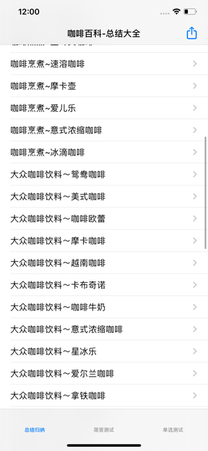 咖啡百科知识大全iPhone版截图1