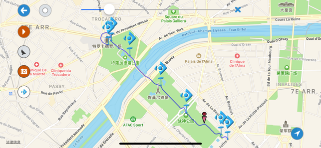 模拟旅行:MapWalkeriPhone版截图6