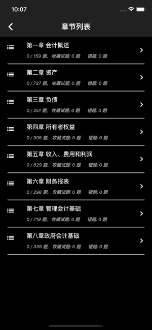 初级会计题集iPhone版截图1