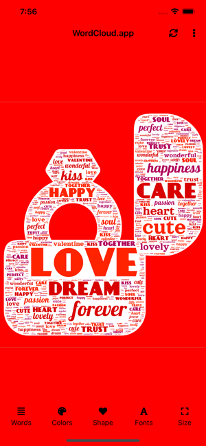 WordCloud.appiPhone版截图4