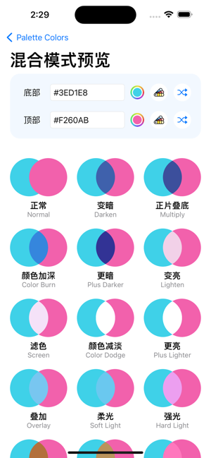 PaletteColorsiPhone版截图3