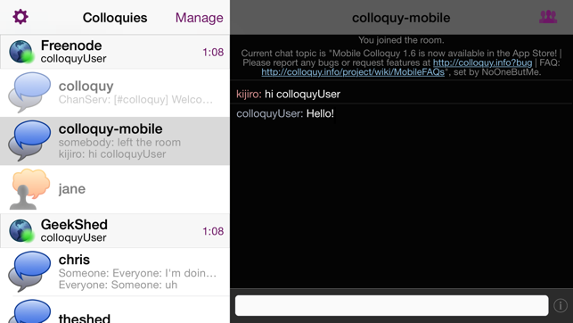 ColloquyiPhone版截图2