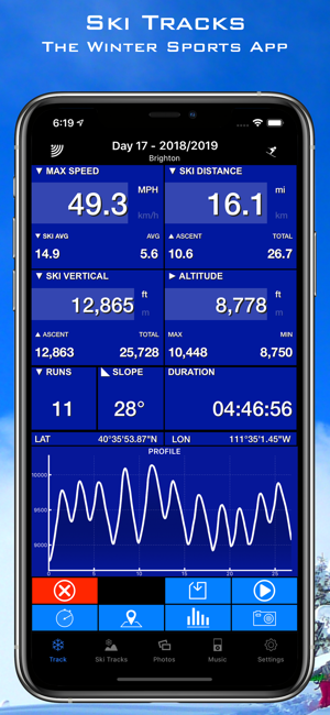 SkiTracksiPhone版截图1