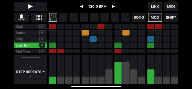 OCTACHRONMIDIDrumSequenceriPhone版截图4