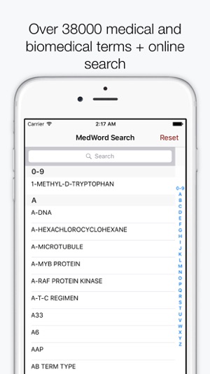 MedicalDictionaryandTerminology(AKAMedWords)iPhone版截图1