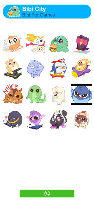 BibiStickersAnimatedEmojiiPhone版截图6