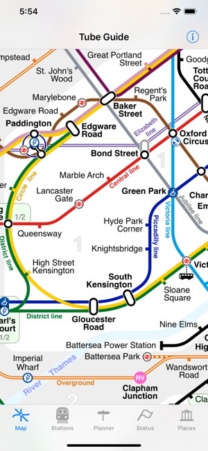 LondonTubeMapandGuideiPhone版截图1