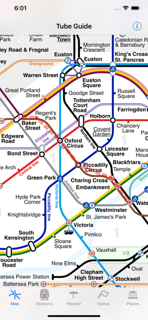 LondonTubeMapandGuideiPhone版截图4