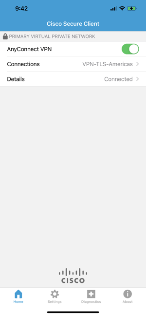 CiscoSecureClientiPhone版截图1