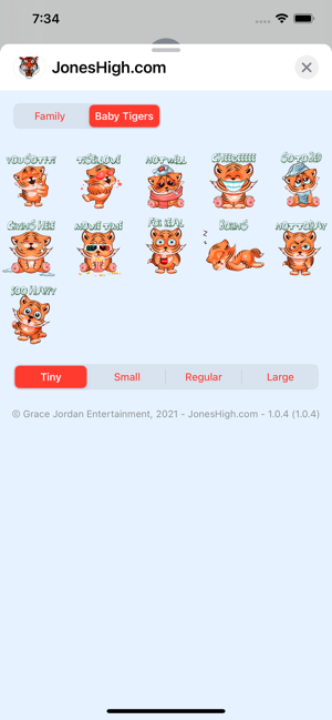 JonesHigh.comStickersiPhone版截图1