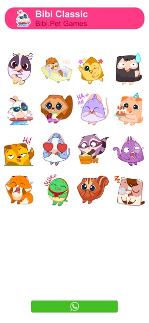 BibiStickersAnimatedEmojiiPhone版截图3