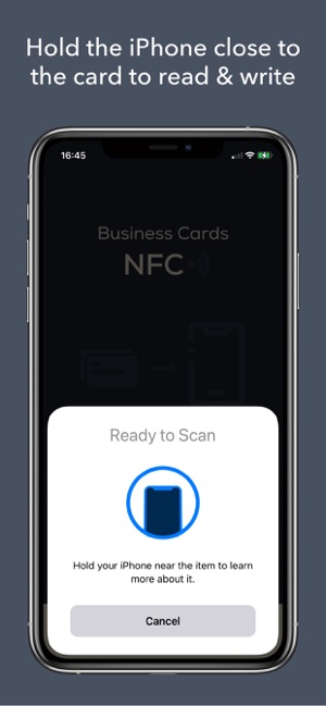 NFCBusinessCardiPhone版截图2