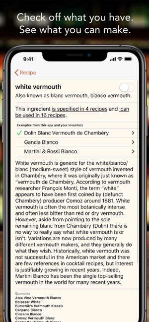 Martin’sIndexofCocktailsiPhone版截图4