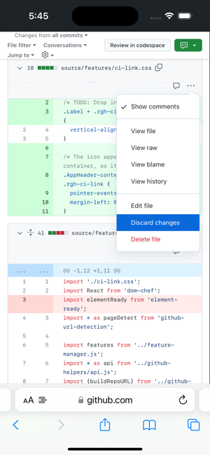 RefinedGitHubiPhone版截图1