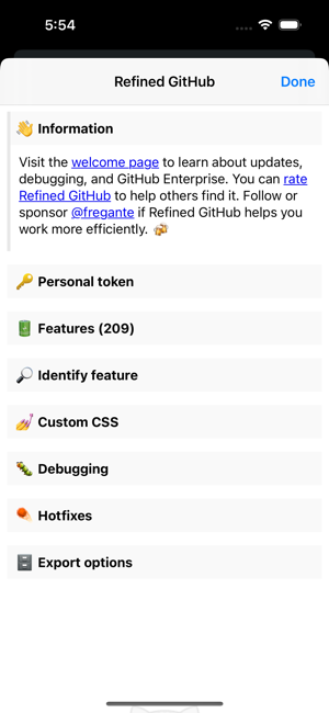 RefinedGitHubiPhone版截图7