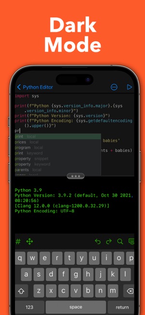 PythonEditorAppiPhone版截图4