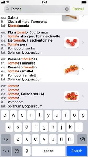 FoodGuideiPhone版截图3