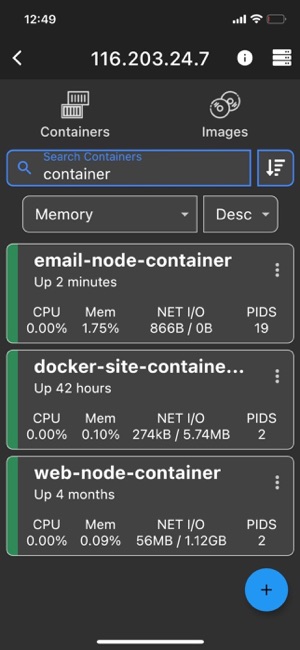 DockerManagementiPhone版截图6