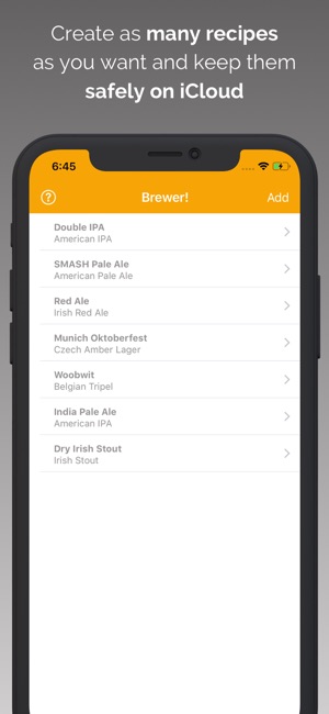 Brewer!BeerRecipeBuilderiPhone版截图1