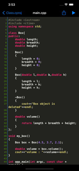 C++ShelliPhone版截图1