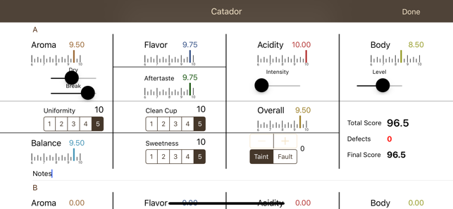 CatadorCuppingiPhone版截图1