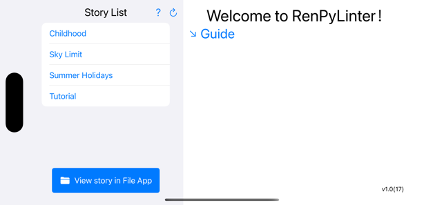 RenPyLinteriPhone版截图1