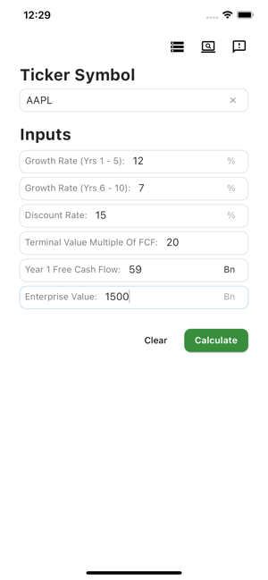 ValueInvestingToolsiPhone版截图1