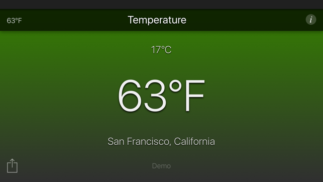 TemperatureAppiPhone版截图5