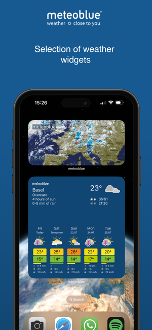 meteoblueweather&mapsiPhone版截图6