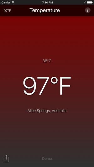 TemperatureAppiPhone版截图4