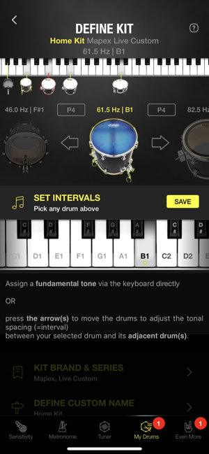 DrumtunePRO|DrumTuneriPhone版截图8