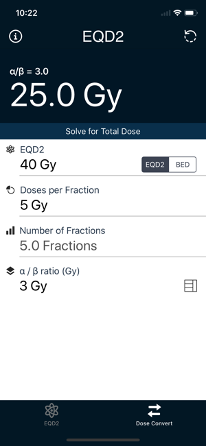 EQD2CalculatoriPhone版截图3