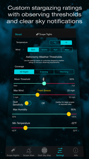 ScopeNightsAstronomyWeatheriPhone版截图6