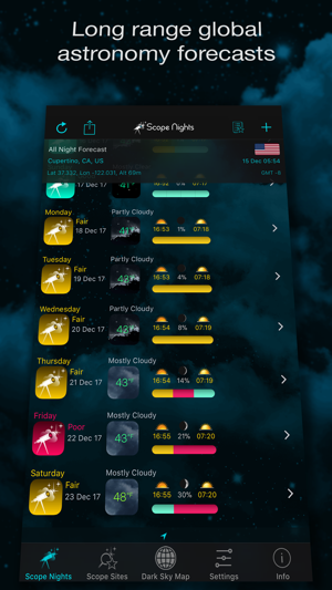 ScopeNightsAstronomyWeatheriPhone版截图3